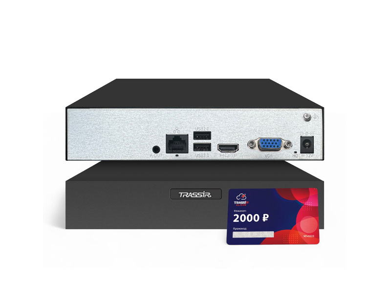 TRASSIR TRLite1110Cloud2000 Комплект видеонаблюдения