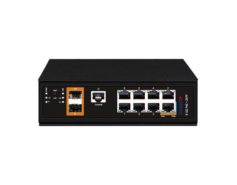 TRASSIR TR-NS25102S-300-8POE (D) Сетевое оборудование