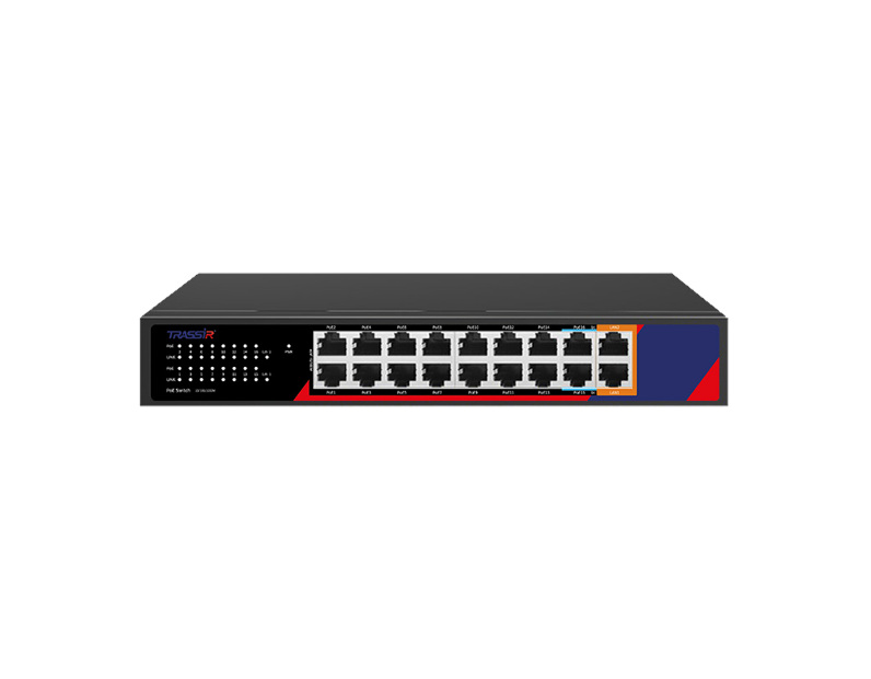 TRASSIR TR-NS1118-240-16POE Сетевое оборудование
