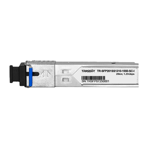 TRASSIR TR-SFP201SS1310-1550-SC-I Сетевое оборудование