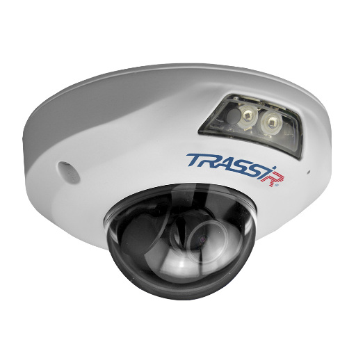 IP камера TRASSIR TR-D4151IR1 v7 2.8 5 Мп купольная уличная с микрофоном