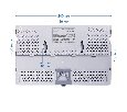 Источник питания ST-Д04/82 POE (8/2/120W/AB) СЕРЫЙ (2 ТОНА)