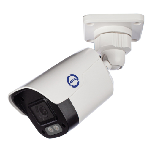 IP камера ATIX AT-NC-1B4P-2.8/MDL (2L+) 4Мп уличная цилиндрическая с двойной подсветкой и микрофоном