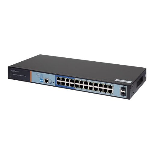 Коммутатор ATIX AT-NS-24GP-2GS/L2-230 (F)-РА управляемый L2 24 порта PoE